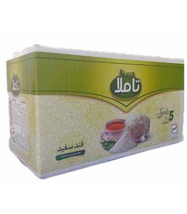 "قند سفید تاملا ۵ کیلویی – انتخاب اقتصادی برای طعمی شیرین و خالص در خانه و کسب‌وکار"