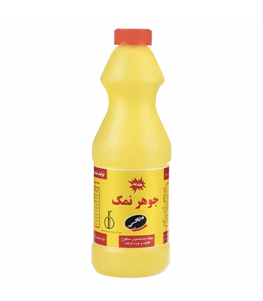 مایع جوهر نمک وایتکس مدل زرد 1 لیتری | شوینده و رسوب‌بر قوی