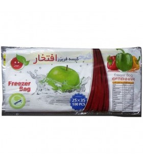 کیسه فریزر افتخار مدل چسبی