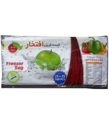 کیسه فریزر افتخار مدل چسبی