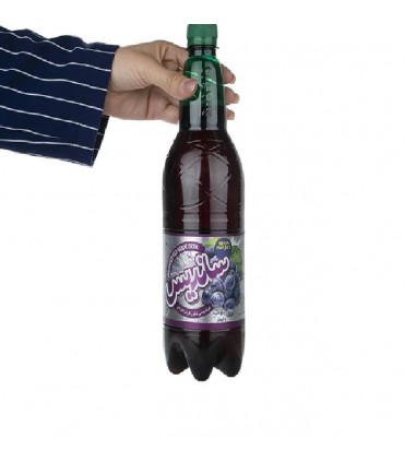 نوشیدنی انگورقرمزگازدار ساندیس - 1 لیتر