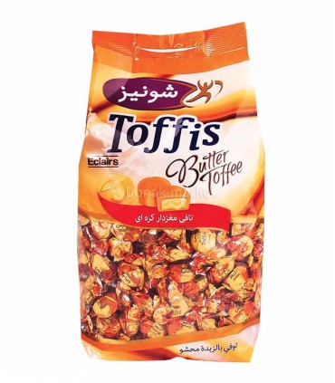 تافی مغزدار کره ای توفیس شونیز- بسته 200 گرمی