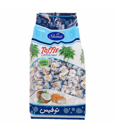 تافی مغزدار نارگیلی توفیس شونیز 200 گرمی | طعم بی‌نظیر و مغزدار