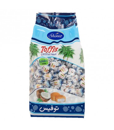 تافی مغزدار نارگیلی توفیس شونیز- بسته 200 گرمی