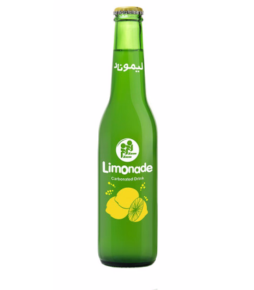 نوشابه لیموناد گازدار زمزم ۲۸۰ میلی‌لیتری | طعم تازه و گازدار در شیشه شیک