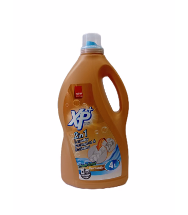 مایع لباسشویی ایکس پی ۴ لیتری | شوینده قوی و باصرفه برای لباس‌ها