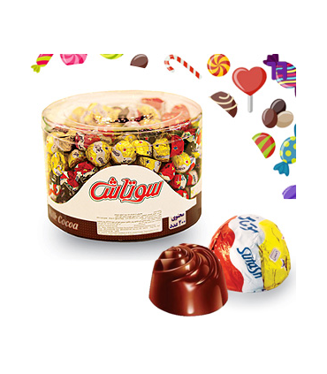 شکلات داماس گنبدی توپی - 200 عددی