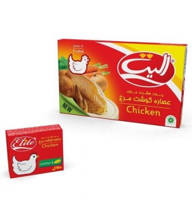 پودر عصاره گوشت مرغ الیت (قرمز) وزن 10 گرمی بسته 48 عددی