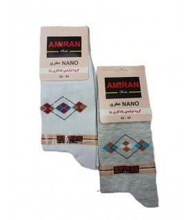 جوراب مردانه نایلون رنگی امیران