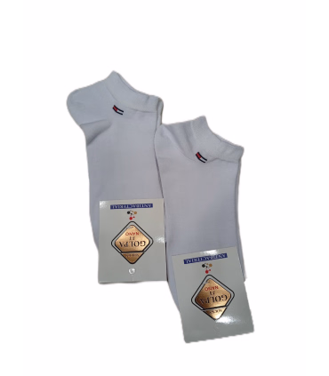 جوراب مردانه مچی سفید گلپا | راحتی و کیفیت بی‌نظیر