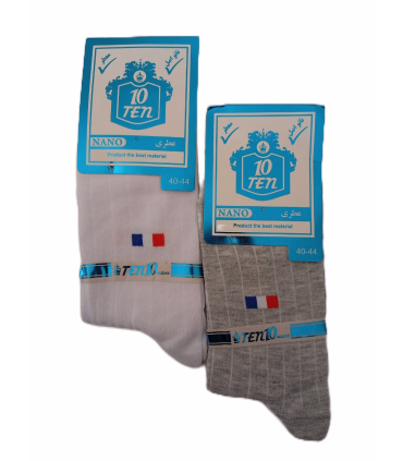 جوراب مردانه رنگی تن | رنگ‌های متنوع، کیفیت عالی و راحتی بالا