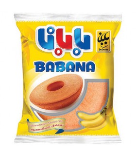 کیک حلقه ای بابانا موزی 60 گرمی