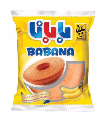 کیک بابانا موزی 60 گرمی | میان‌وعده خوشمزه با طعم موز طبیعی