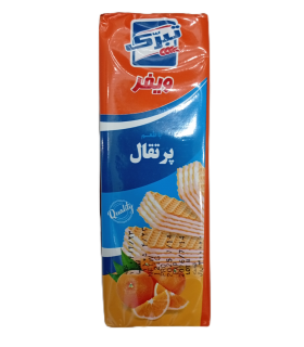 ویفر باطعم پرتقالی تبرک - 120 گرم