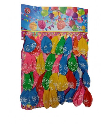 بادکنک جشن تولد Happy Birthday- رنگ های شاد و جذاب