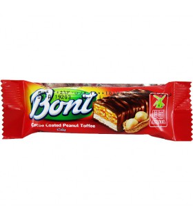 تافی دو لایه بادام زمینی با روکش کاکائویی بنت آناتا- 20 گرم 🍫🥜