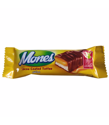 تافی دولایه با روکش فرآورده کاکائویی مونس آناتا| خرید آنلاین تافی کاکائویی خوشمزه 🍫🥜