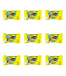 آدامس مغزدار با طعم لیموترش شوک ترکیه | بدون شکر و سالم 🍋🍬