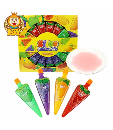 ژل پودینگی میوه ای با طعم های مختلف - 50 میلی لیتر