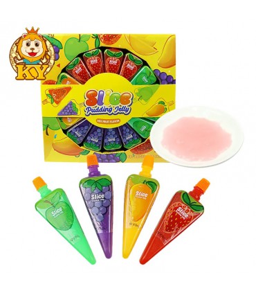 ژل پودینگی میوه ای با طعم های مختلف - 50 میلی لیتر