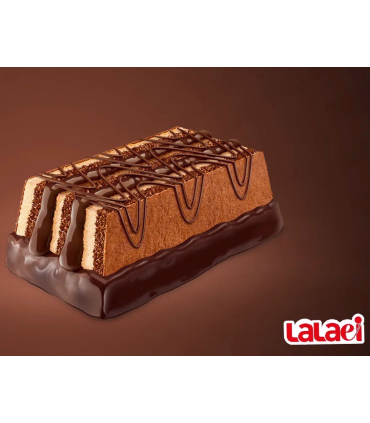 کیک اسفنجی کاکائویی لالایی با کرم شکلاتی و روکش خوش‌طعم 🍫 تجربه‌ای از لطافت، شیرینی و عطر کاکائو در هر لقمه. مناسب میان‌وعده و ت
