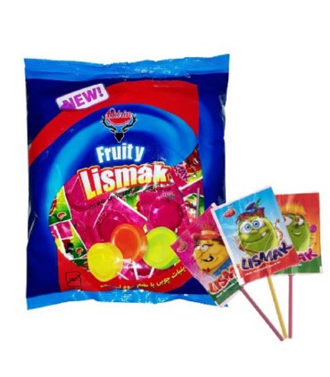 🍭 آبنبات چوبی میوه ای لیسمک آدرین  | طعم میوه تازه و خاطره انگیز