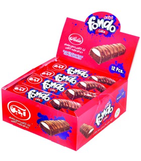 کیک کاکائویی با مغزی مارشمالو فوندو آیدین - 38 گرم بسته ی 24 عددی