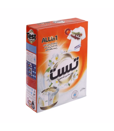 پودر ماشین لباسشویی تست مدل All in 1 وزن 600 گرم