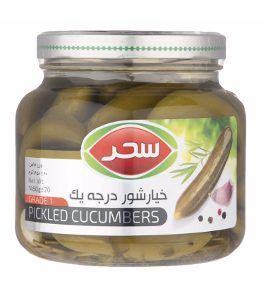 خیار شور درجه ۱ سحر - ۱۴۵۰ گرم