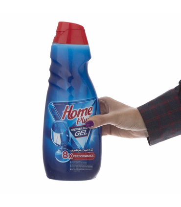 ژل ماشين ظرفشويي هوم پلاس مدل 8X performance وزن 1000 گرم