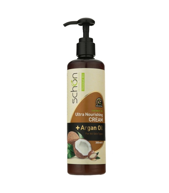 کرم مرطوب کننده شون مدل Coconut حجم 300 میلی لیتر