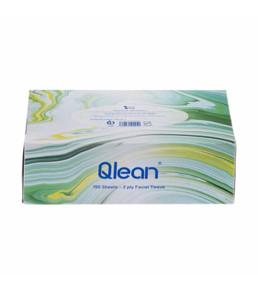 دستمال کاغذی 150 برگ کیولین طرح جعبه مقوایی مدل ماربل