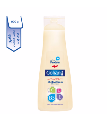 شامپو مولتی ویتامین مو چرب گلرنگ سری Plus Protein مدل Oily Hair مقدار 900 گرم