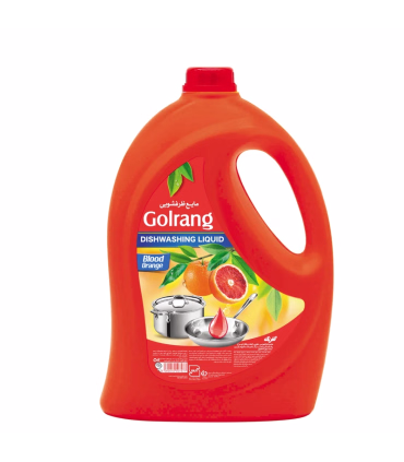 مایع ظرفشویی گلرنگ مدل پرتقال تو سرخ حجم 3500 میلی لیتر