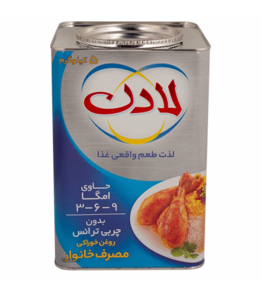 روغن نیمه جامد لادن - 5 کیلوگرم