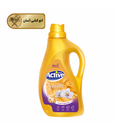 نرم کننده حوله و لباس اکتیو مدل طلایی حجم 2500 میلی لیتر