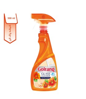 شیشه پاک کن نارنجی گلرنگ حجم 500 گرم