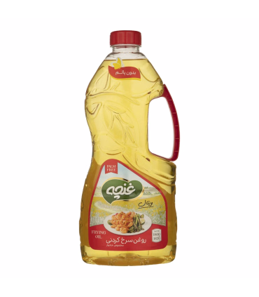 «روغن سرخ‌کردنی سالم غنچه – ۱.۸ لیتر، بدون پالم و سرشار از طعم طبیعی»
