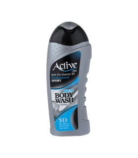 شامپو بدن مردانه اکتیو سری Sport مدل Silver مقدار 400 گرم