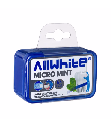 نخ دندان آل وایت مدل MICRO MINT بسته 54 عددی