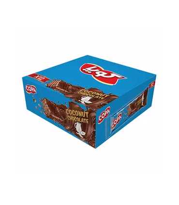 ویفر کاکائویی با طعم نارگیل کوپا - 40 گرم