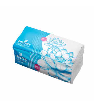 دستمال کاغذی 100 برگ ایزی پیک مدل گل بسته 4 عددی