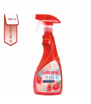شیشه پاک کن قرمز گلرنگ حجم 500 گرم