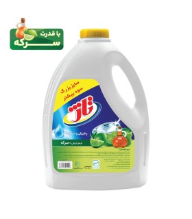 مایع ظرفشویی تاژ مدل لیمو و جوش شیرین وزن 3.75 کیلوگرم
