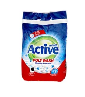 پودر ماشین لباسشویی اکتیو مدل Polywash وزن 3 کیلوگرم