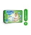 پوشک کودک مولفیکس مدل چسبی سایز 4 بسته 34 عددی