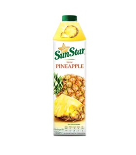 نکتار طبیعی آناناس سان استار حجم 1 لیتر