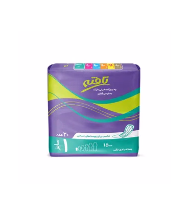 پد روزانه تافته مدل Ultra Thin بسته 20 عددی