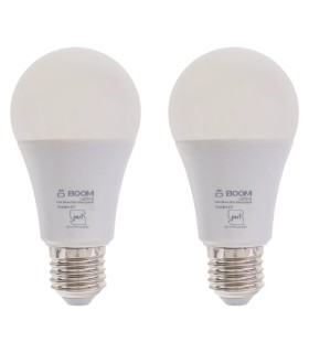 لامپ ال ای دی 12 وات بوم لایتینگ مدل حبابی پایه E27 بسته 2 عددی