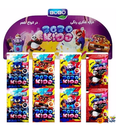 درژاه شکری رنگی انفجاری با طعم موز  بوبولینزا - 10 گرم